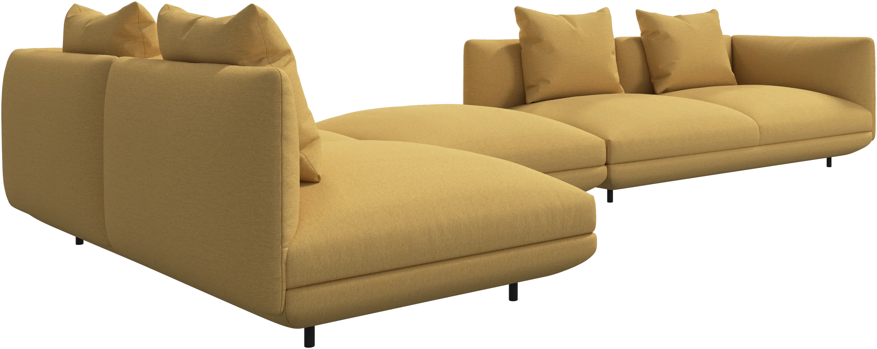 L字型ソファ | デザインを見る - イエロー | ボーコンセプト